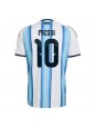 Moški Nogometna dresi replika Argentina Lionel Messi #10 Domači SP 2026 Kratek rokav
